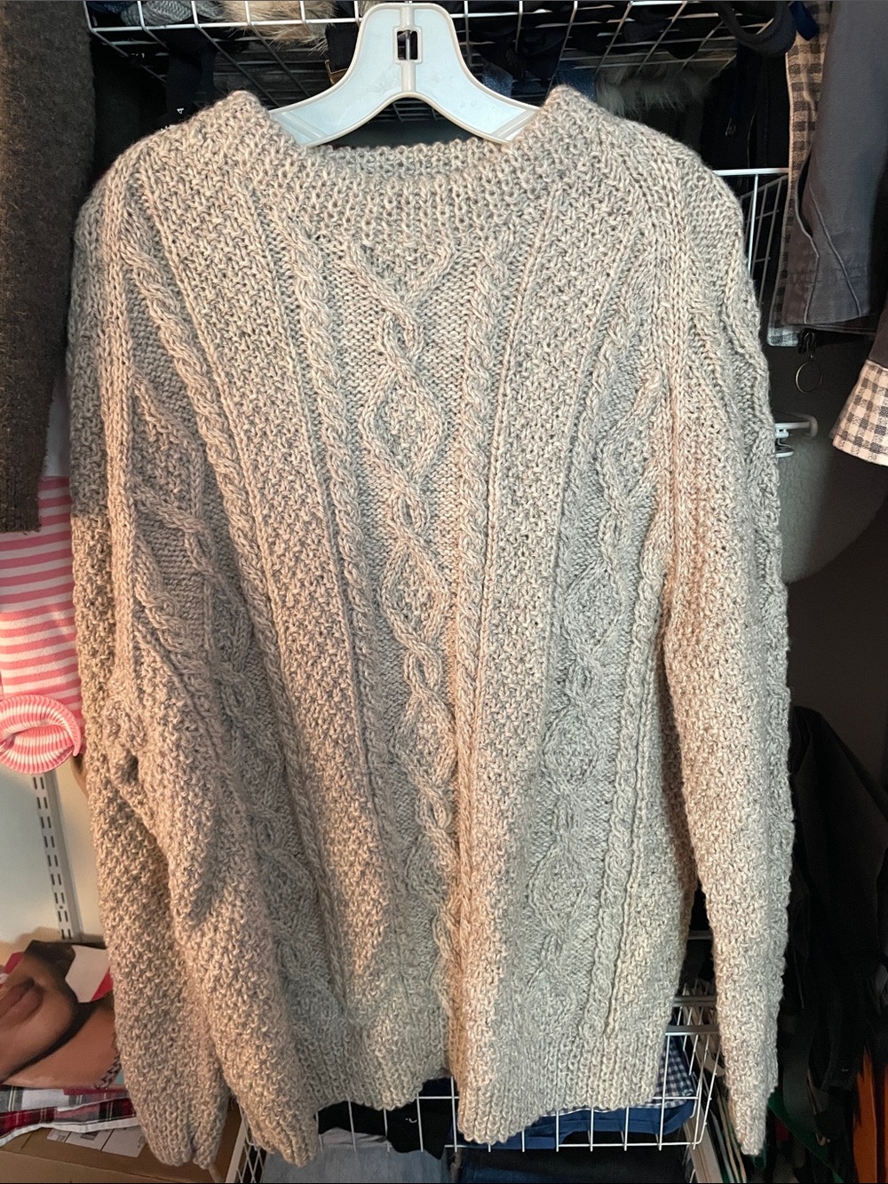 Chunky Irish Wool Sweater